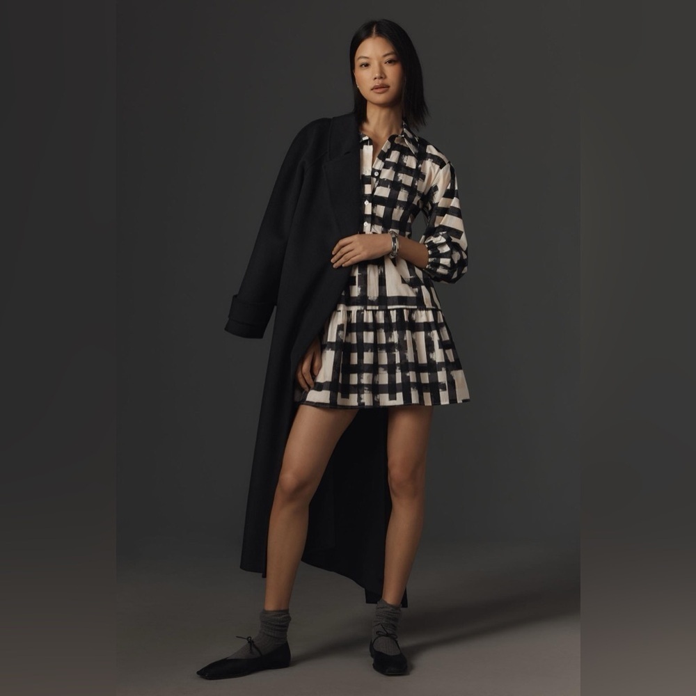 NWT Size XXS - The Bettina Shirt Dress by Maeve: Mini Edition - Picture 7 of 16
